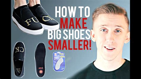 how to shrink fake leather shoes|how to make heels smaller.